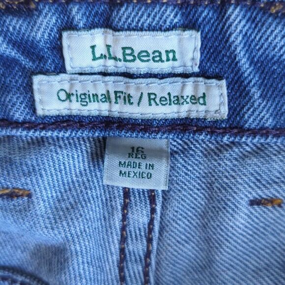 ✔️⚓Vintage L.L. Bean original fit relaxed jeans - Picture 2 of 2